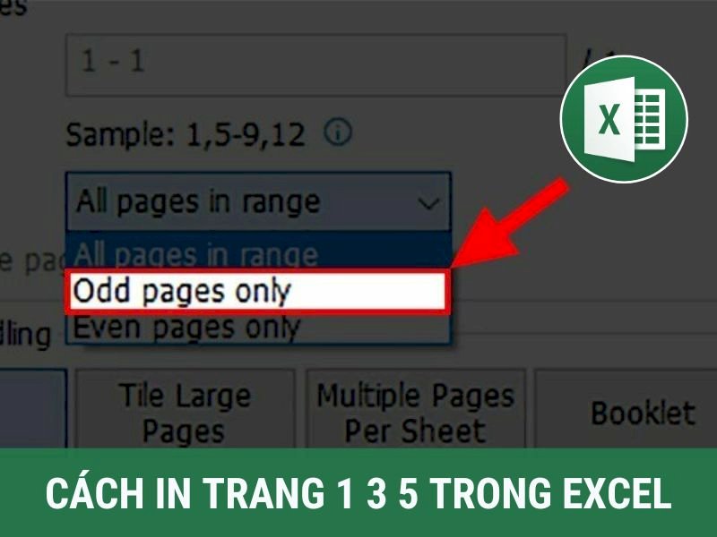 4. Cách In Trang Lẻ Sử Dụng 