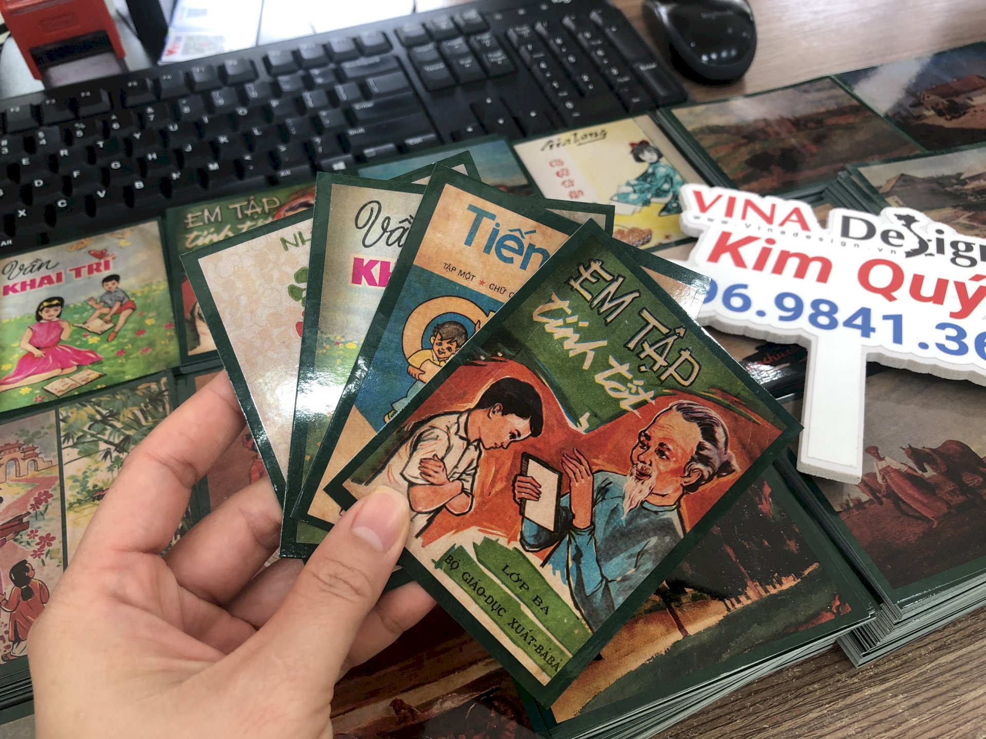 In Bookmark giá rẻ, in thẻ kẹp sách theo yêu cầu - VND297 - Ảnh: 2