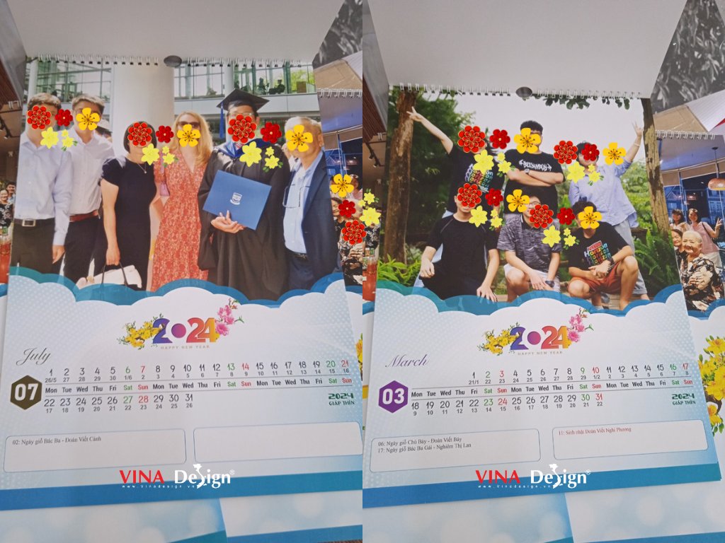 In lịch gia đình - In Kỹ Thuật Số Since 2006 - Ảnh: 3