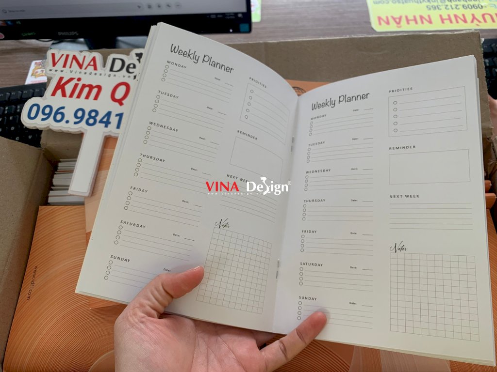 In sổ tay theo yêu cầu TPHCM