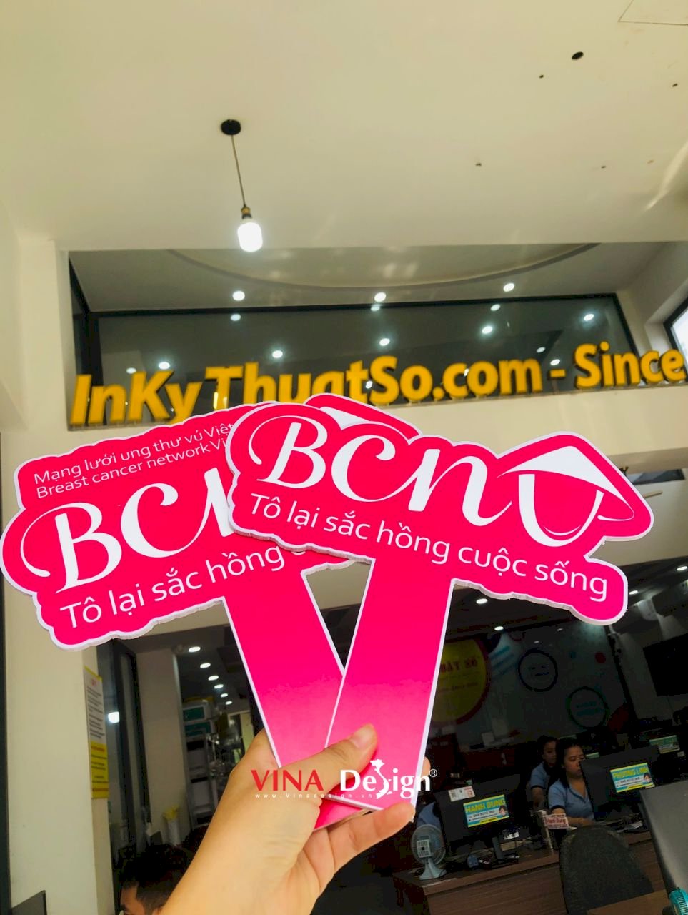 Công ty in ấn đồng hành cùng Mạng Lưới Ung Thư Vú Việt Nam - Breast Cancer Network Vietnam BCNV - In Kỹ Thuật Số Since 2006 - Ảnh: 2