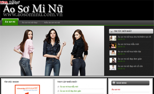 Áo sơ mi nữ - trang web hàng đầu về thời trang áo sơ mi nữ