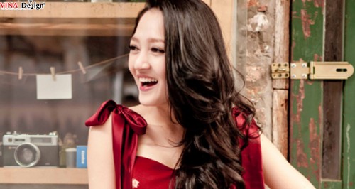 Bảo Anh, rạng rỡ đón xuân