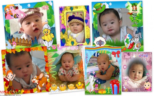 Chụp ảnh cho bé tại nhà