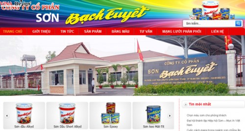 Công ty Cổ Phần Sơn Bạch Tuyết - www.sonbachtuyet.com.vn