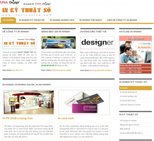 Công ty in nhanh IN KỸ THUẬT SỐ