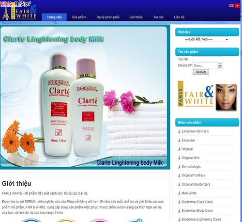 Công ty kinh doanh phân phối mỹ phẩm