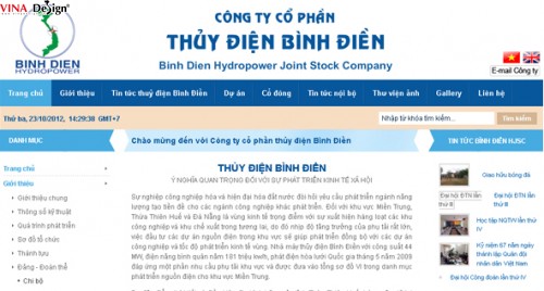 Công ty Thủy Điện Bình Điền - www.binhdienhjsc.vn