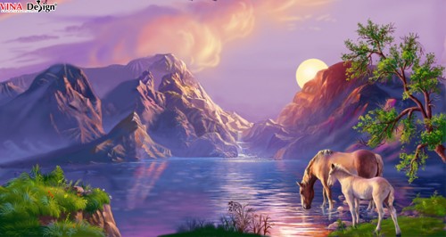 HÌnh 3D phong cảnh đẹp