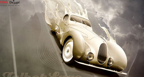 Làm poster với hiệu ứng bắt mắt