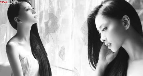 Ngô Thanh Vân, gợi cảm với ảnh đen trắng