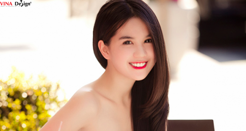 Ngọc Trinh, 'mượt mà' dưới ánh nắng vàng