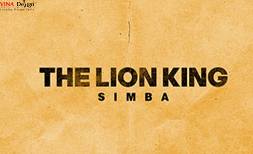 Quảng cáo đẹp - Thiết kế áp phích chủ đề vua sư tử