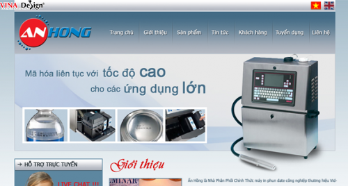 Templates cho ngành kinh doanh thiết bị