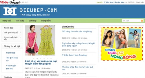 Thiết kế web Điệu Đẹp - www.DieuDep.com