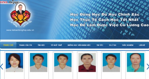 Thiết kế website Kế Toán Tổng Hợp - www.ketoantonghop.edu.vn