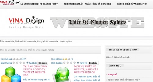 Thiết kế website Pro