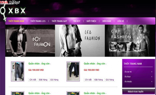 Thời trang Gay và Les - OxBx