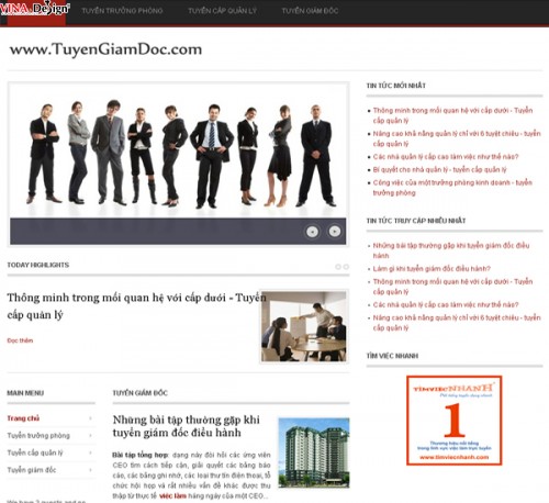 Tuyển Giám Đốc