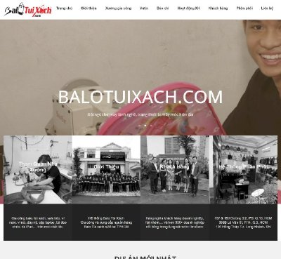 Thiết kế website may mặc, thời trang, xưởng may gia công