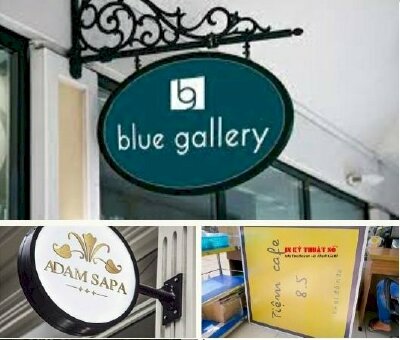 Kích thước biển vẫy quảng cáo chuẩn đẹp, thu hút khách đi đường