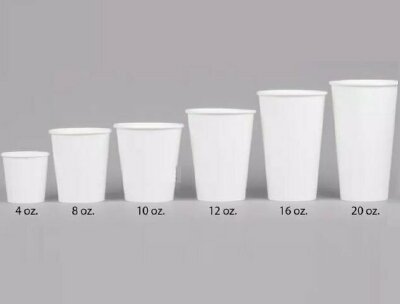 11 loại kích thước ly giấy, cốc giấy chuẩn được sử dụng phổ biến hiện nay