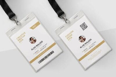 Kích thước thẻ ban tổ chức chuẩn phổ biến hiện nay