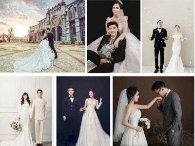 Kích thước ảnh cưới để bàn, treo tường, để công, album chuẩn đẹp