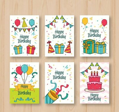 Kích thước thiệp chúc mừng sinh nhật đúng chuẩn trong thiết kế in ấn