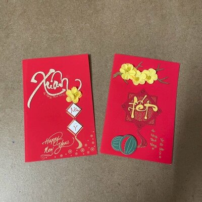 Kích thước thiệp chúc mừng năm mới, chúc Tết chuẩn