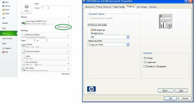 Cách in 2 mặt giấy trong Excel 2007 đơn giản nhất