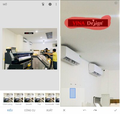 Cách xóa logo trên ảnh bằng điện thoại đơn giản, nhanh chóng