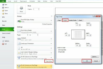 Cách in Excel vừa trang giấy A4 đơn giản nhất 