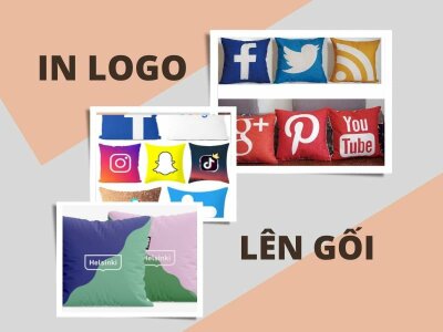 In logo lên gối theo yêu cầu, giá rẻ, đẹp tại TPHCM
