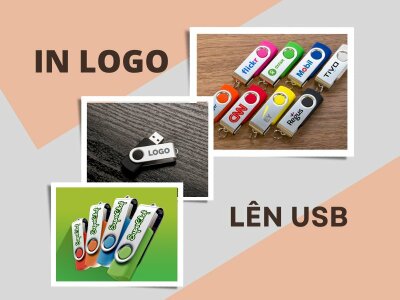 In logo lên USB theo yêu cầu, giá rẻ, đẹp tại TPHCM