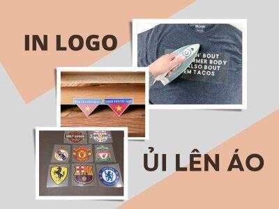 In logo ủi lên áo theo yêu cầu, giá rẻ, đẹp tại TPHCM
