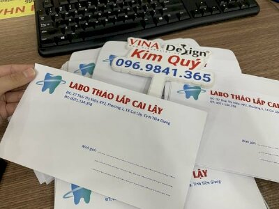 In bao thư lấy liền đẹp tại TPHCM