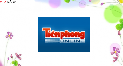 Áo Tiền Phong đưa tin VINADesign nhận cúp vàng 'Doanh nhân – Doanh nghiệp Việt Nam vàng 2010'