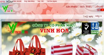 Công ty Cổ Phần Nhựa Vinh Hoa - www.vinhhoaplastic.com