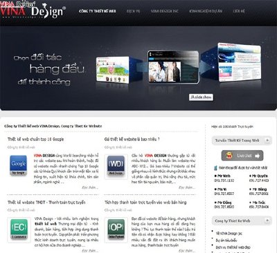 Công Ty Thiết Kế Web VINADesign