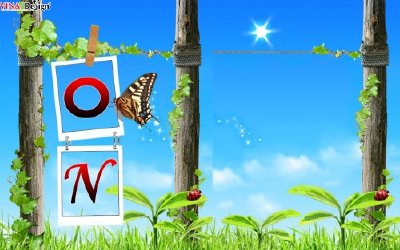 Hình nền chữ cái sánh đôi O N