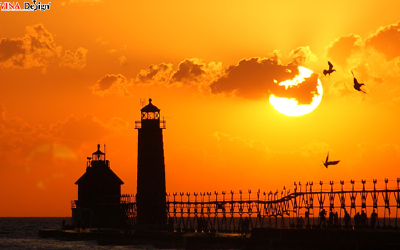 Hoàng hôn rực rỡ