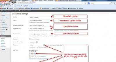 Hướng dẫn cấu hình title, meta title, link thân thiện, cài đặt template của wordpress