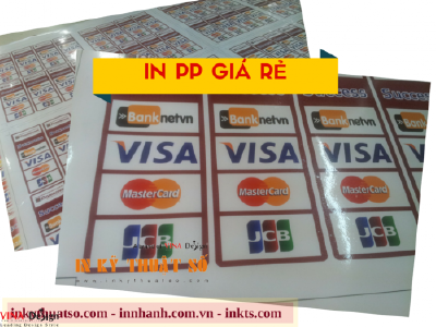 In kỹ thuật số giải pháp thích hợp cho in PP giá rẻ