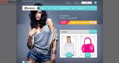 Mẫu thiết kế website Thương Mại Điện Tử