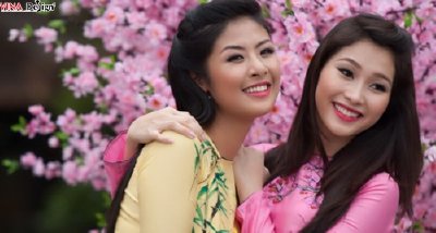 Nét đẹp dịu dàng của hai hoa hậu: Ngọc Hân và Thu Thảo