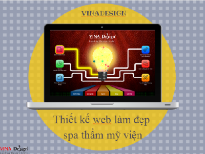Thiết kế web làm đẹp spa thẩm mỹ viện