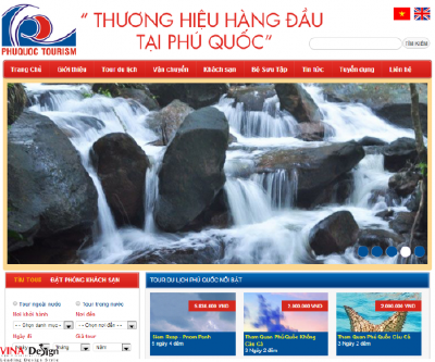 Thiết kế Website Công Ty Cổ Phần Du Lịch Phú Quốc – www.PhuQuocTourism.com.vn