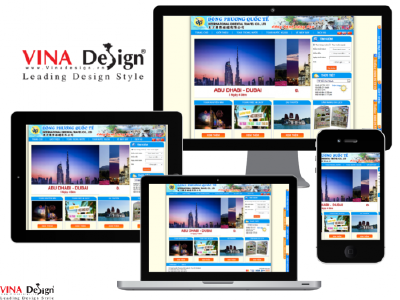 Thiết kế website Công ty TNHH Du lịch Đông Phương Quốc Tế - dongphuongquoctetravel.com