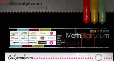 Thiết kế Website theo gam màu tối